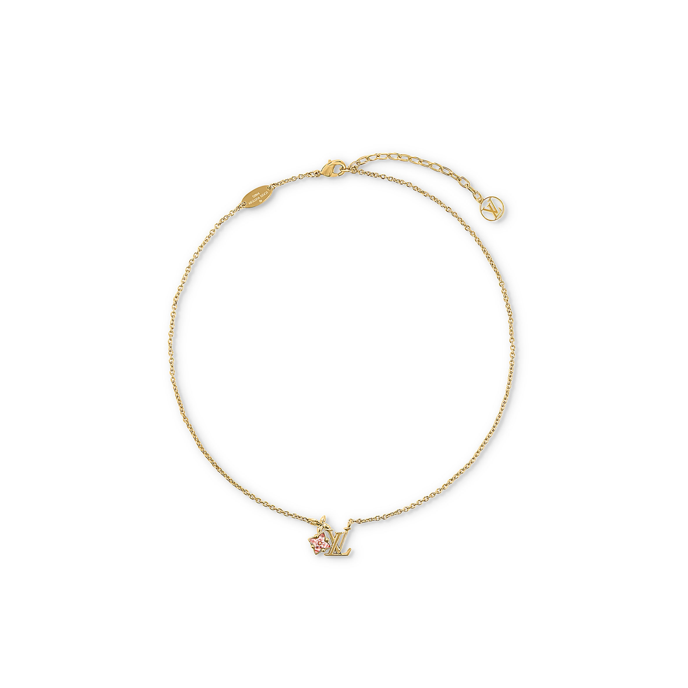 LOUIS VUITTON LOULOUGRAM NECKLACE M00783 LOUIS VUITTON LOULOUGRAM NECKLACE M00783